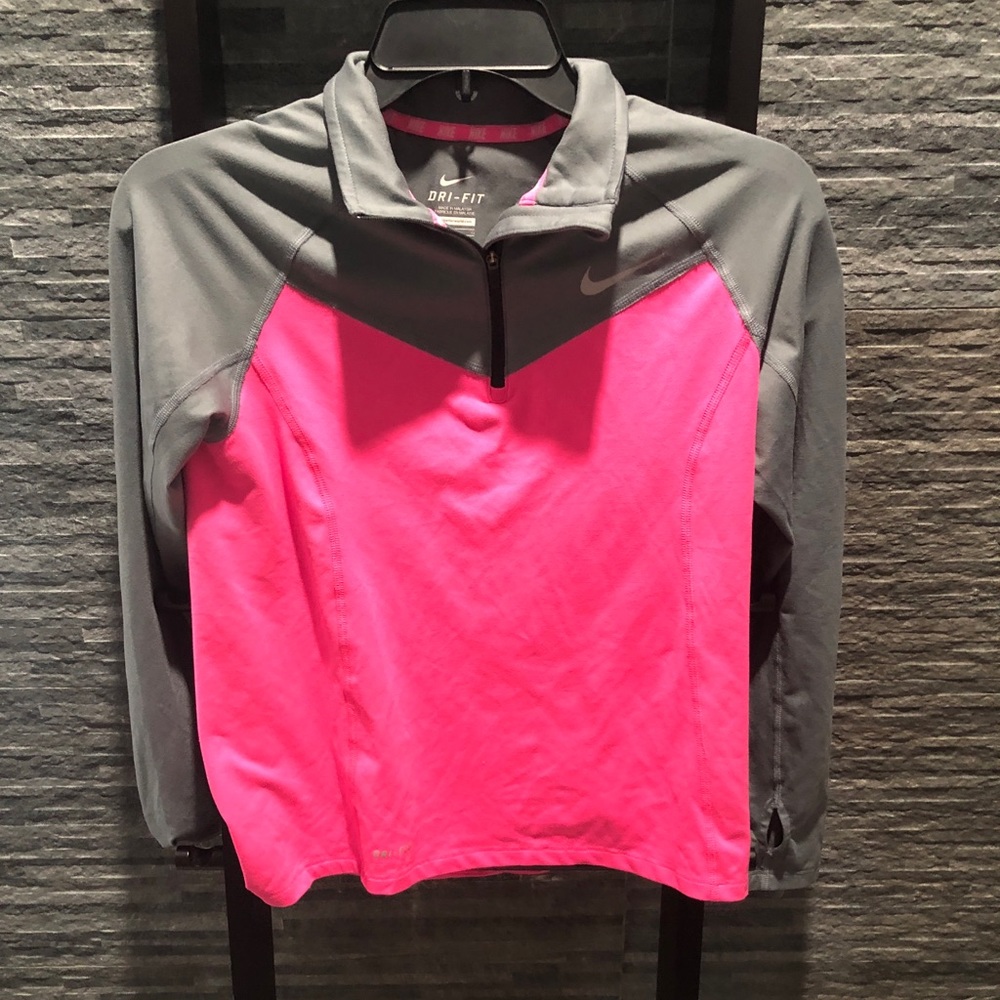 Nike Dri-Fit Half Zip Pebble Beach Long Sleeve - Picture 1 of 10